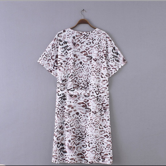 Women’s Sheer Chiffon Floral Cardigan Long Blouse - Picture 6 of 6